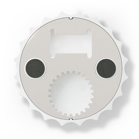 Bottle Opener Magnet - Sloth Design 'Let the Shit Go'