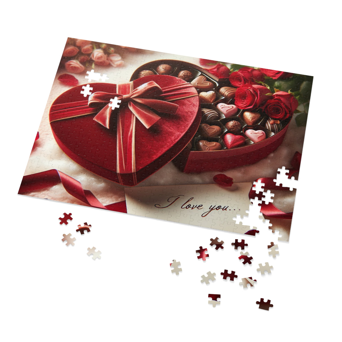 Jigsaw Puzzle with Tin
