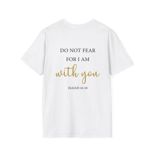 Don't Panic...God is in Control Tee, Positive Message Apparel, Faith-Based Gift, Motivational Shirt