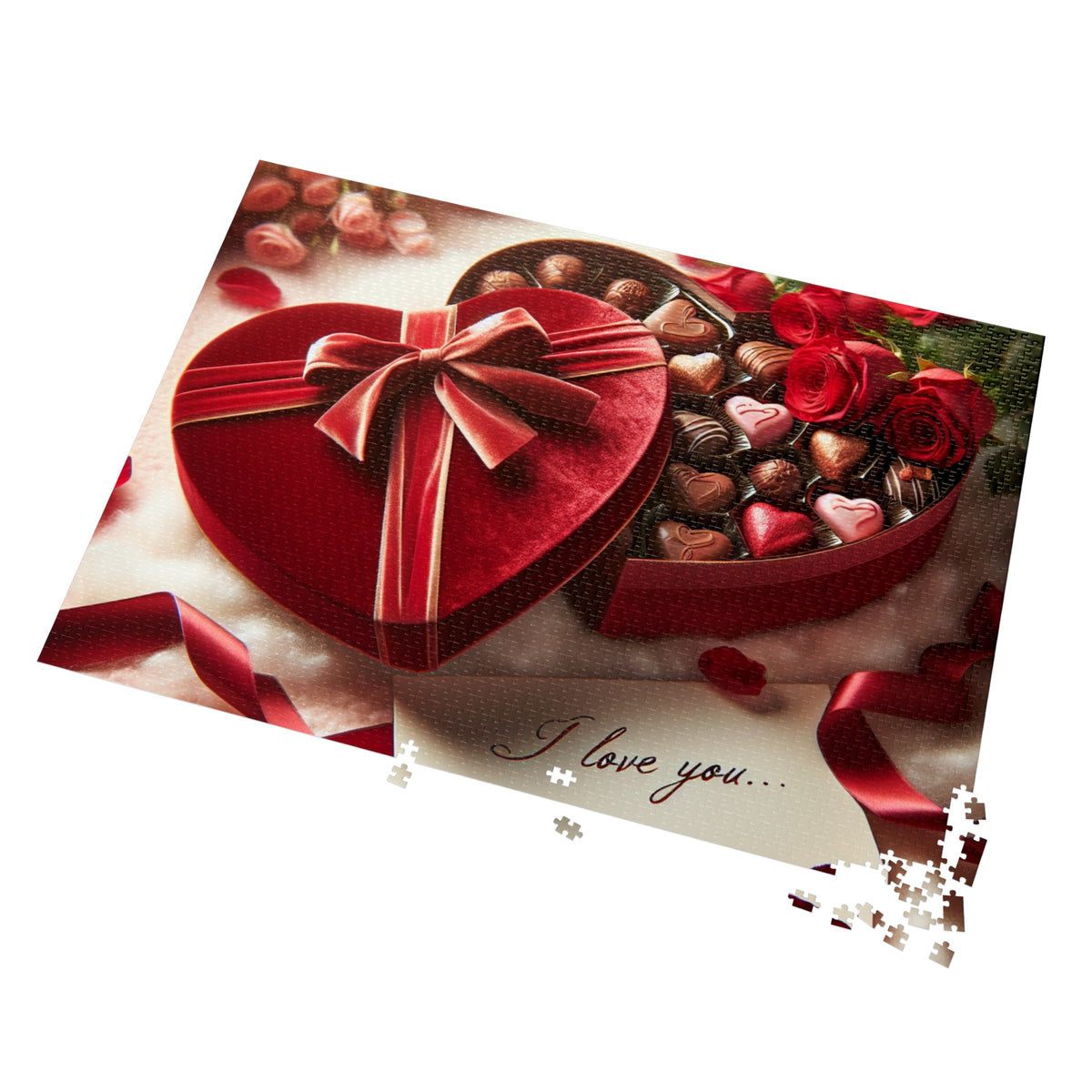 Jigsaw Puzzle with Tin