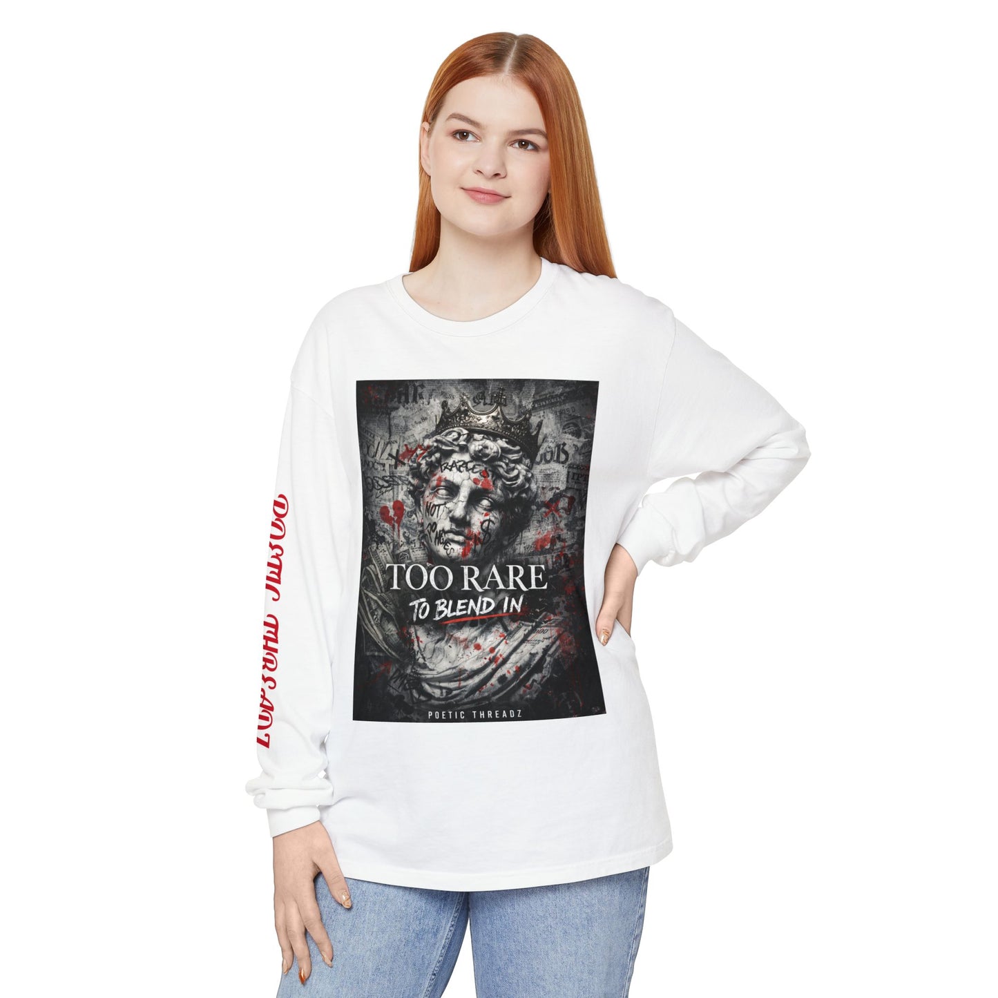 Too Rare To Blend In Long Sleeve Tee