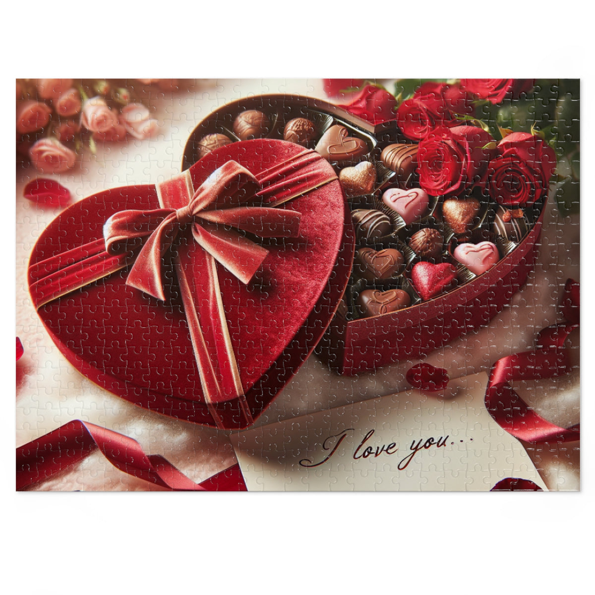Jigsaw Puzzle with Tin