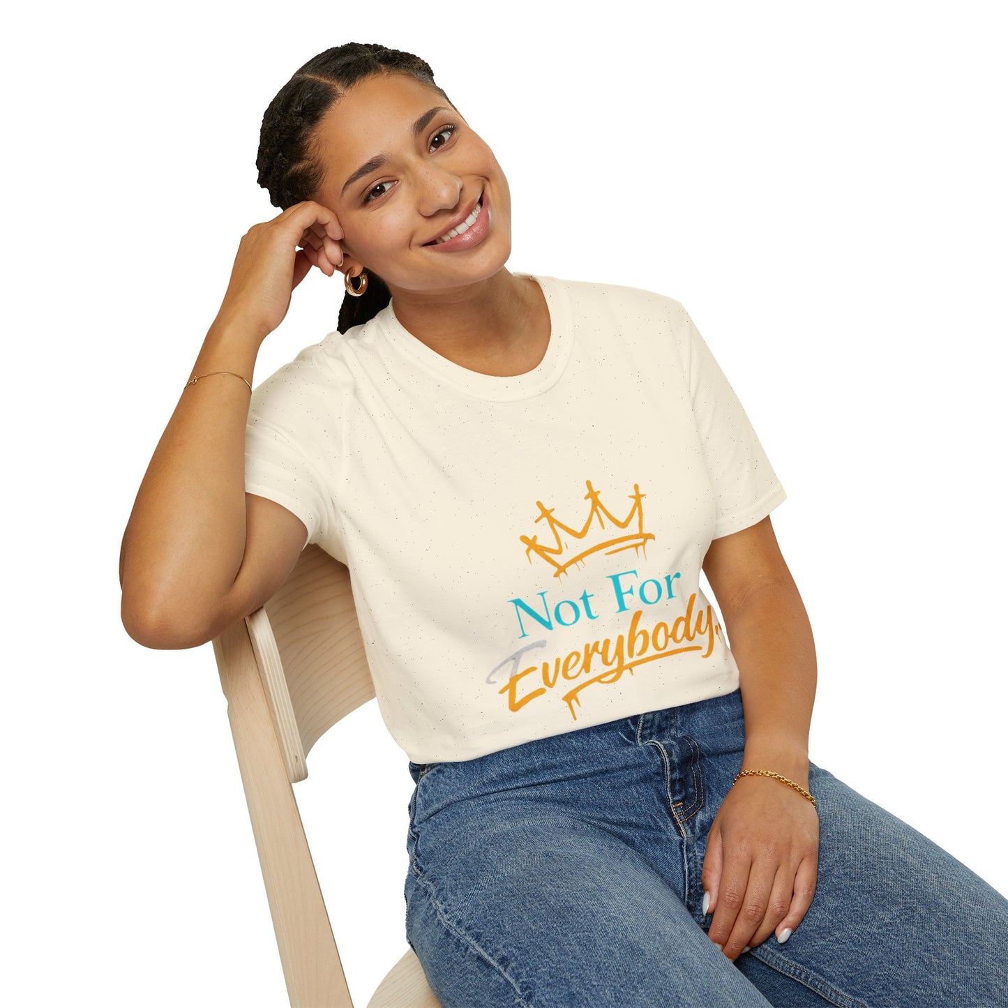 T‑Shirt — "Not For Everybody" Crown Graphic Tee