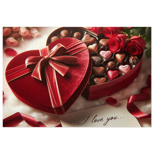 Jigsaw Puzzle with Tin