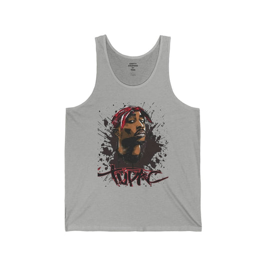 2pac- Unisex Jersey Tank