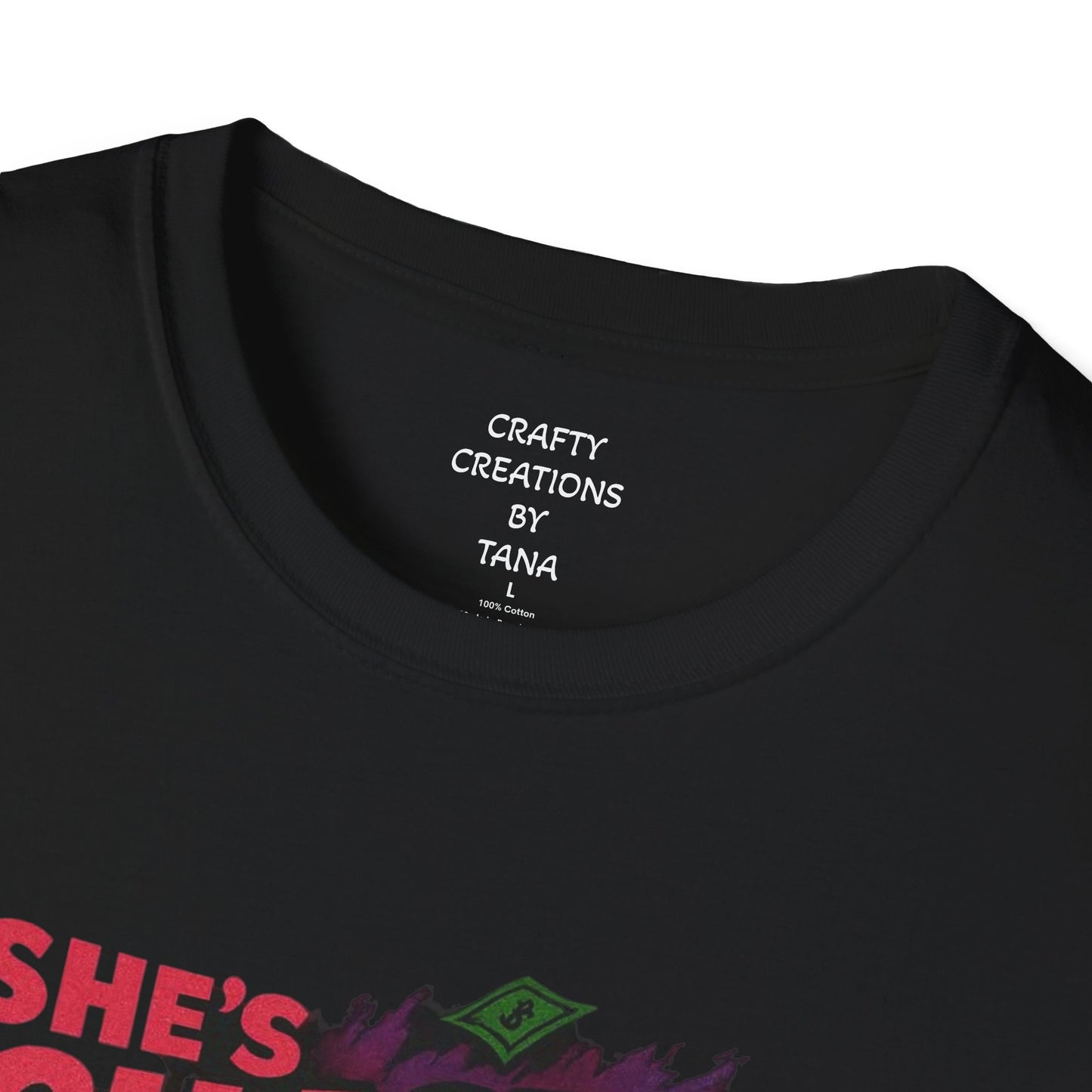 She's Chasin' That Dough T-Shirt, Fun Apparel, Gift for Bakers, Cooking Lovers, Quirky Tee, Baking Humor