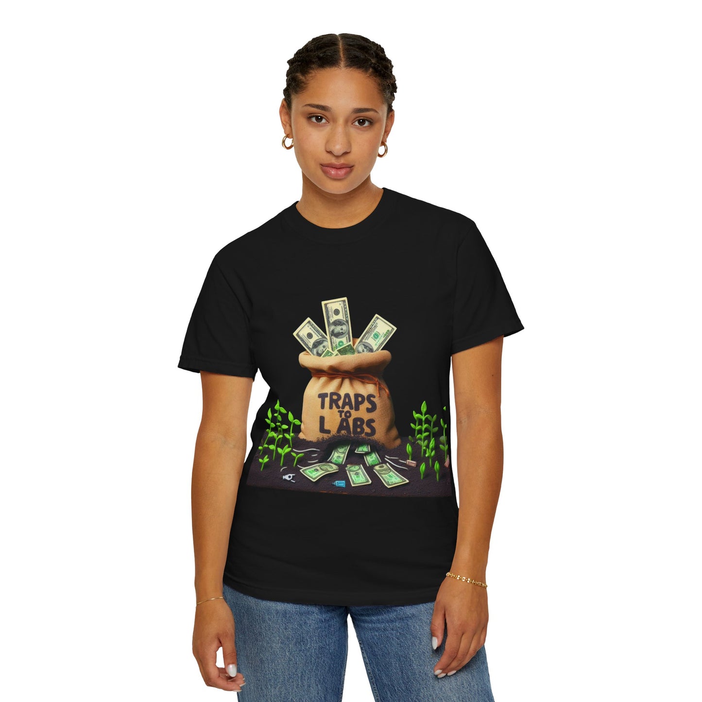 Traps to Labs T-Shirt — 'Traps to Labs' Graphic Tee
