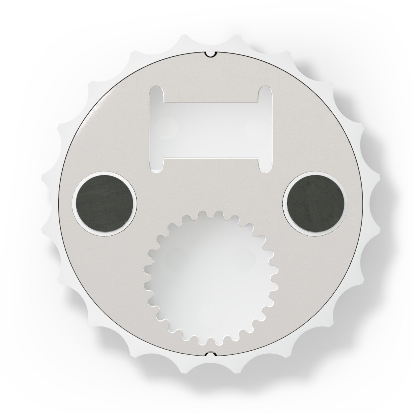 Bottle Opener Magnet - Sloth Design 'Let the Shit Go'