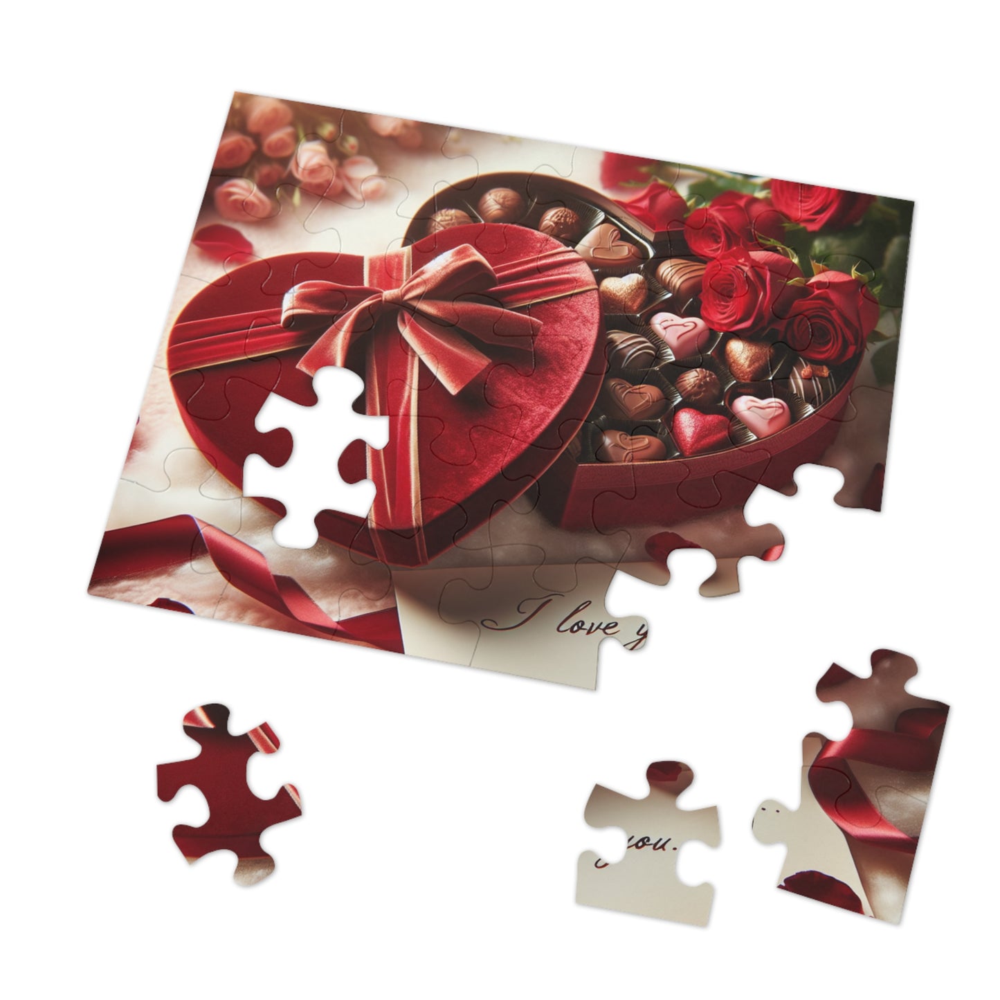Jigsaw Puzzle with Tin
