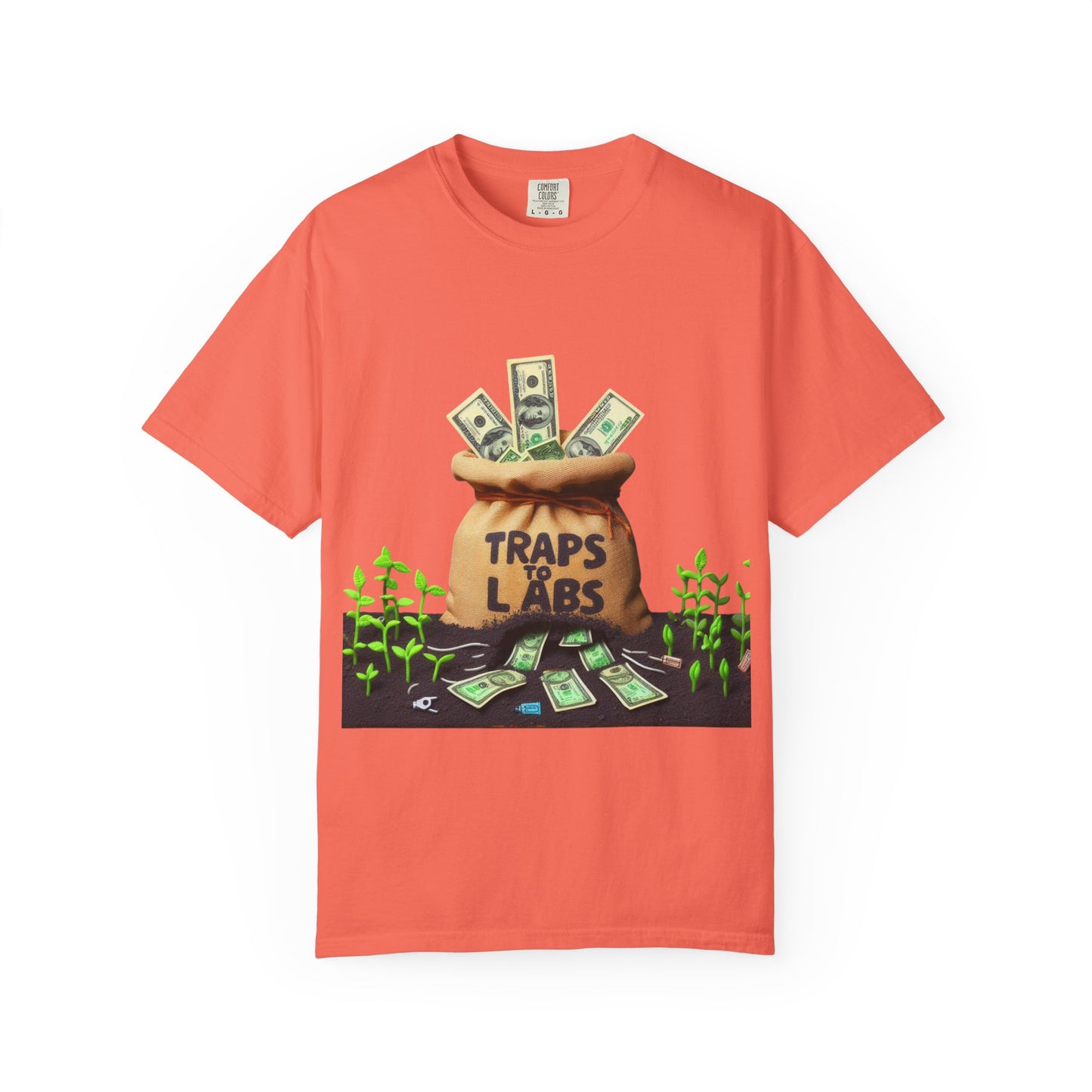 Traps to Labs T-Shirt — 'Traps to Labs' Graphic Tee
