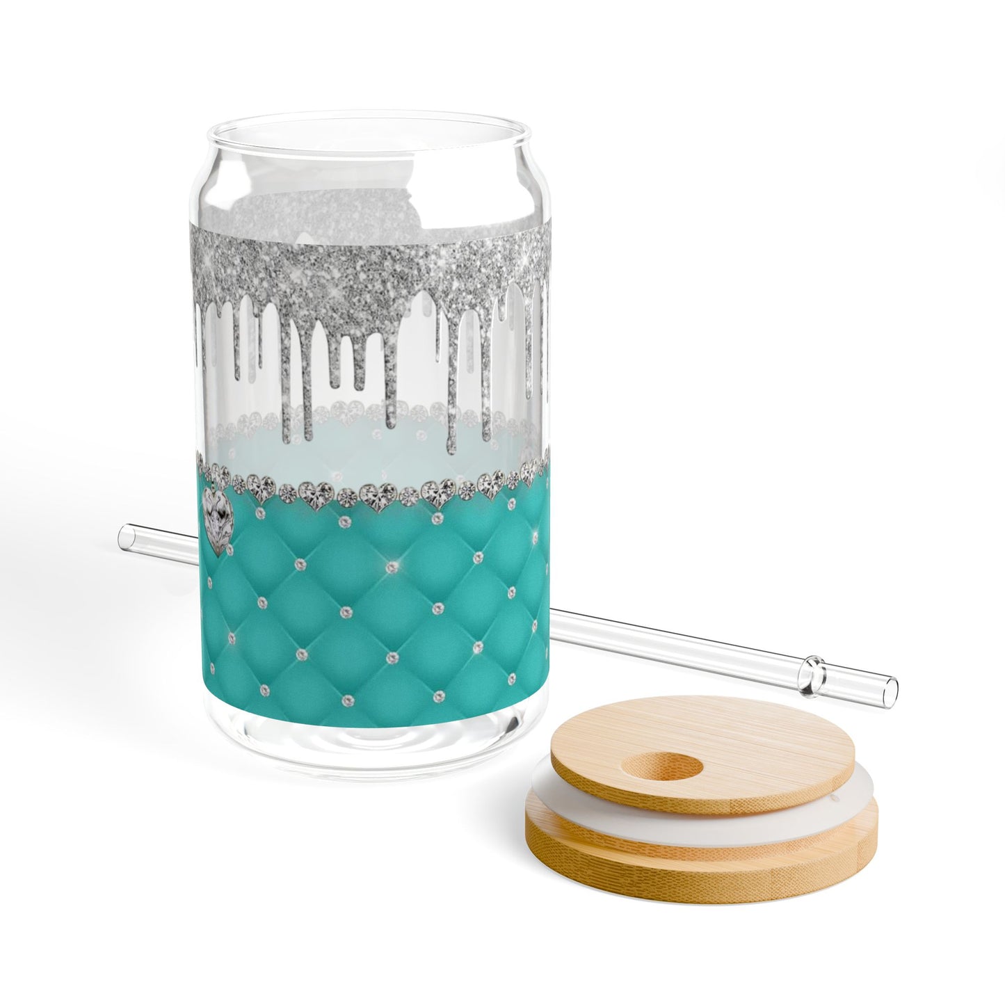 16oz Sipper Glass — Clear 16oz Sipper Drinking Glass