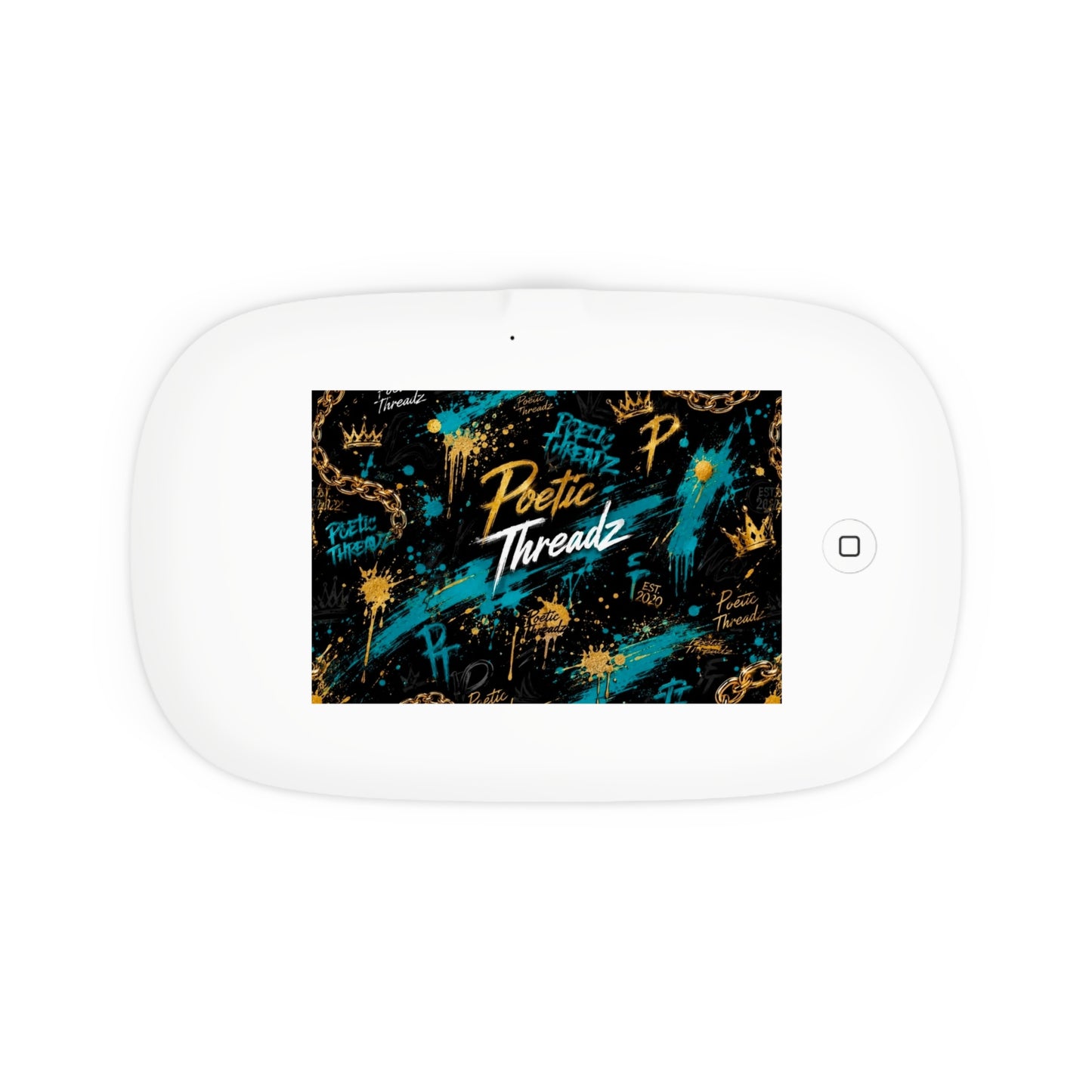 UV Wireless Phone Sanitizer & Charger — Poetic Threadz Graphic