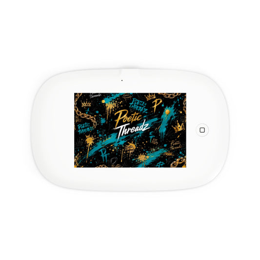 UV Wireless Phone Sanitizer & Charger — Poetic Threadz Graphic