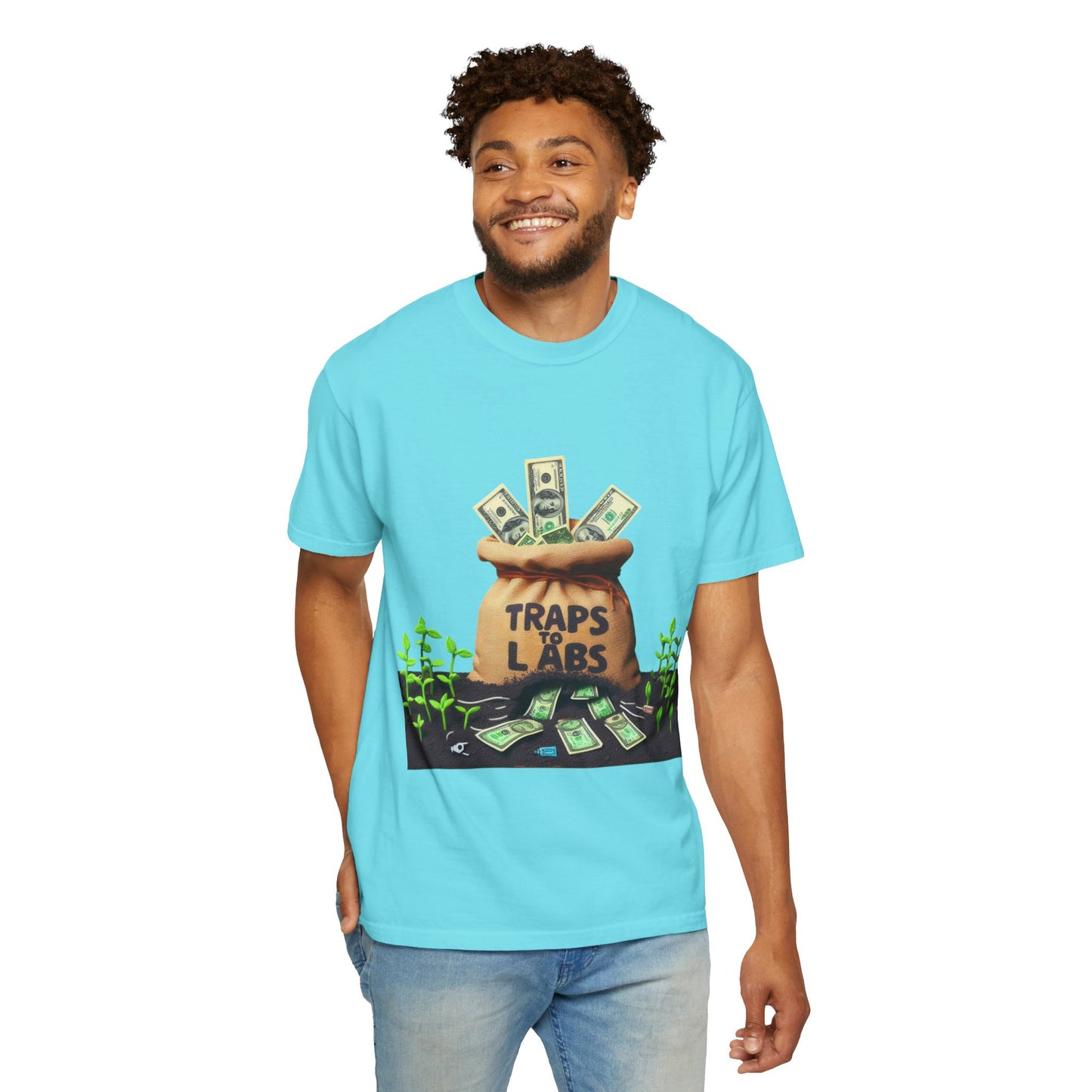 Traps to Labs T-Shirt — 'Traps to Labs' Graphic Tee