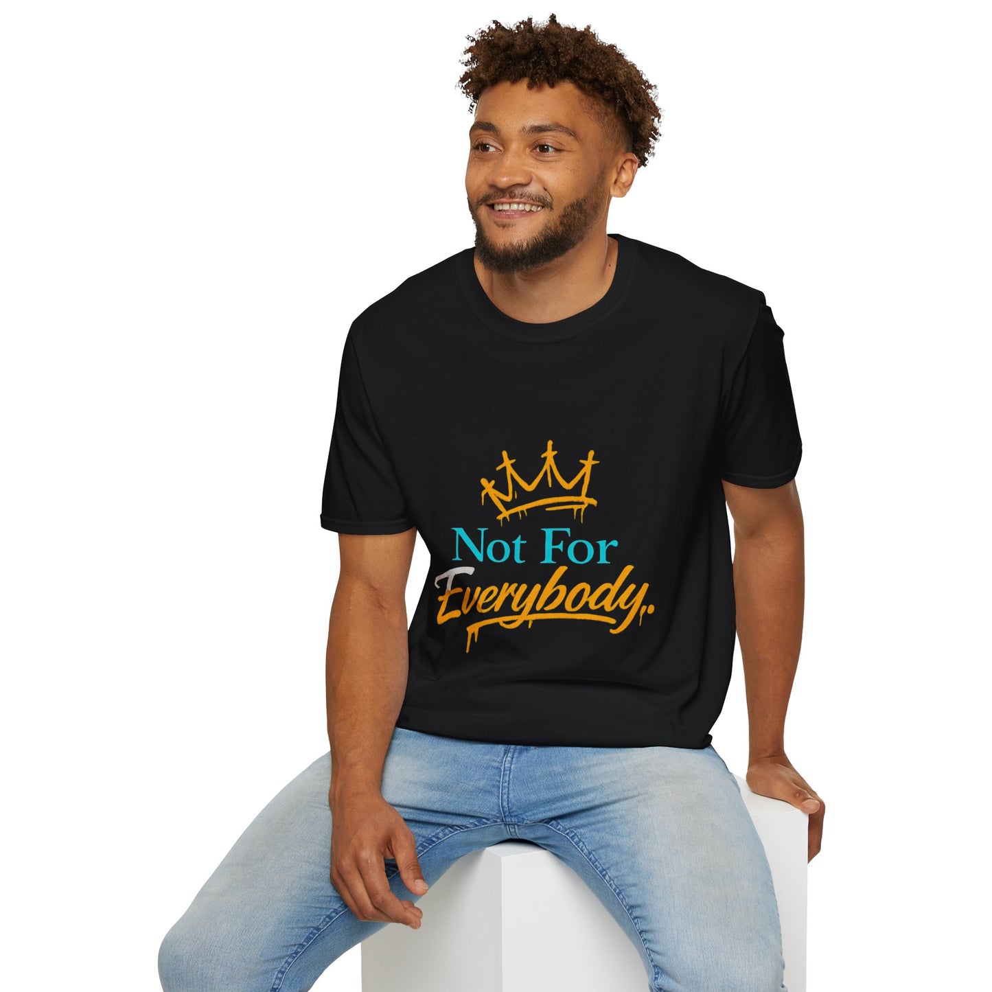 T‑Shirt — "Not For Everybody" Crown Graphic Tee