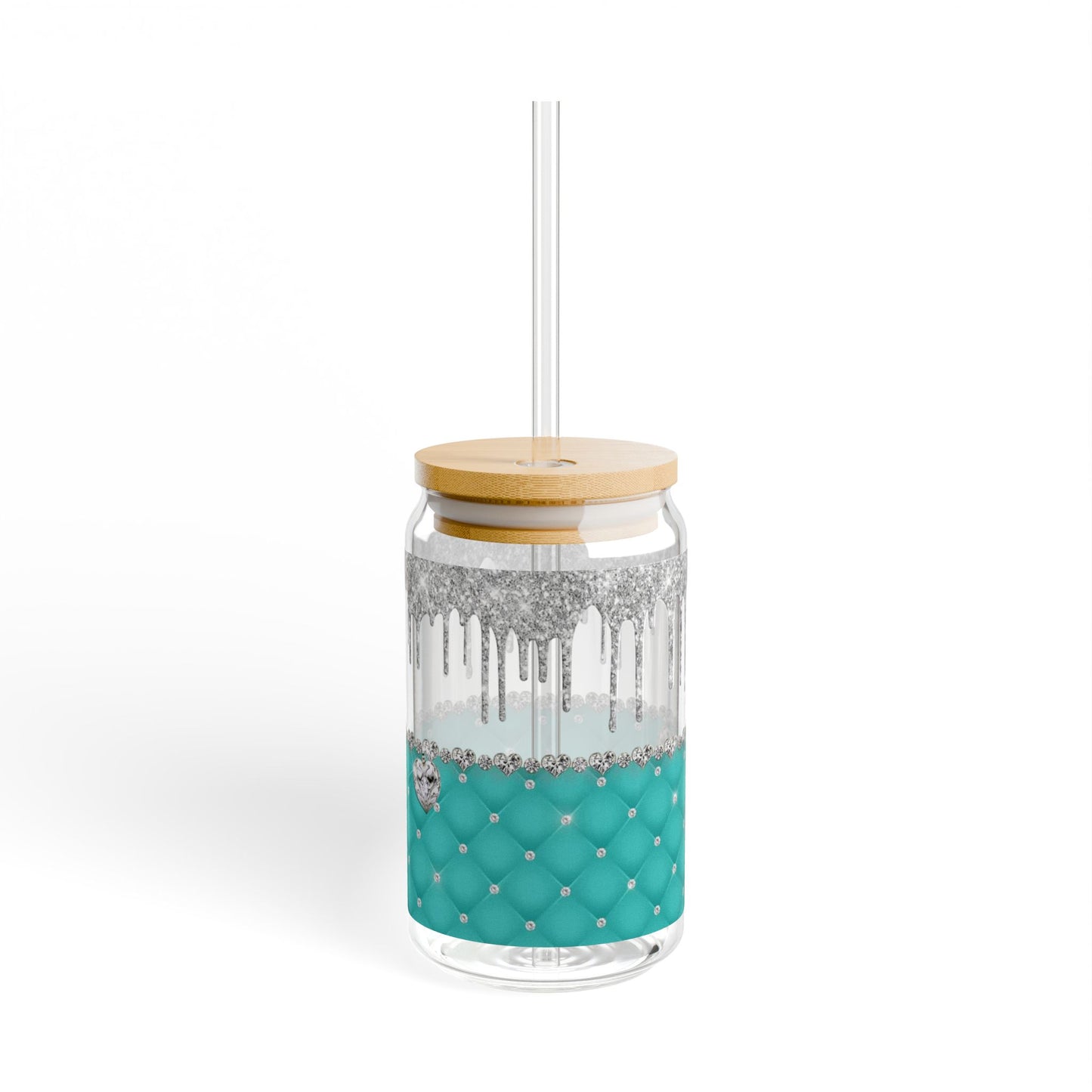 16oz Sipper Glass — Clear 16oz Sipper Drinking Glass