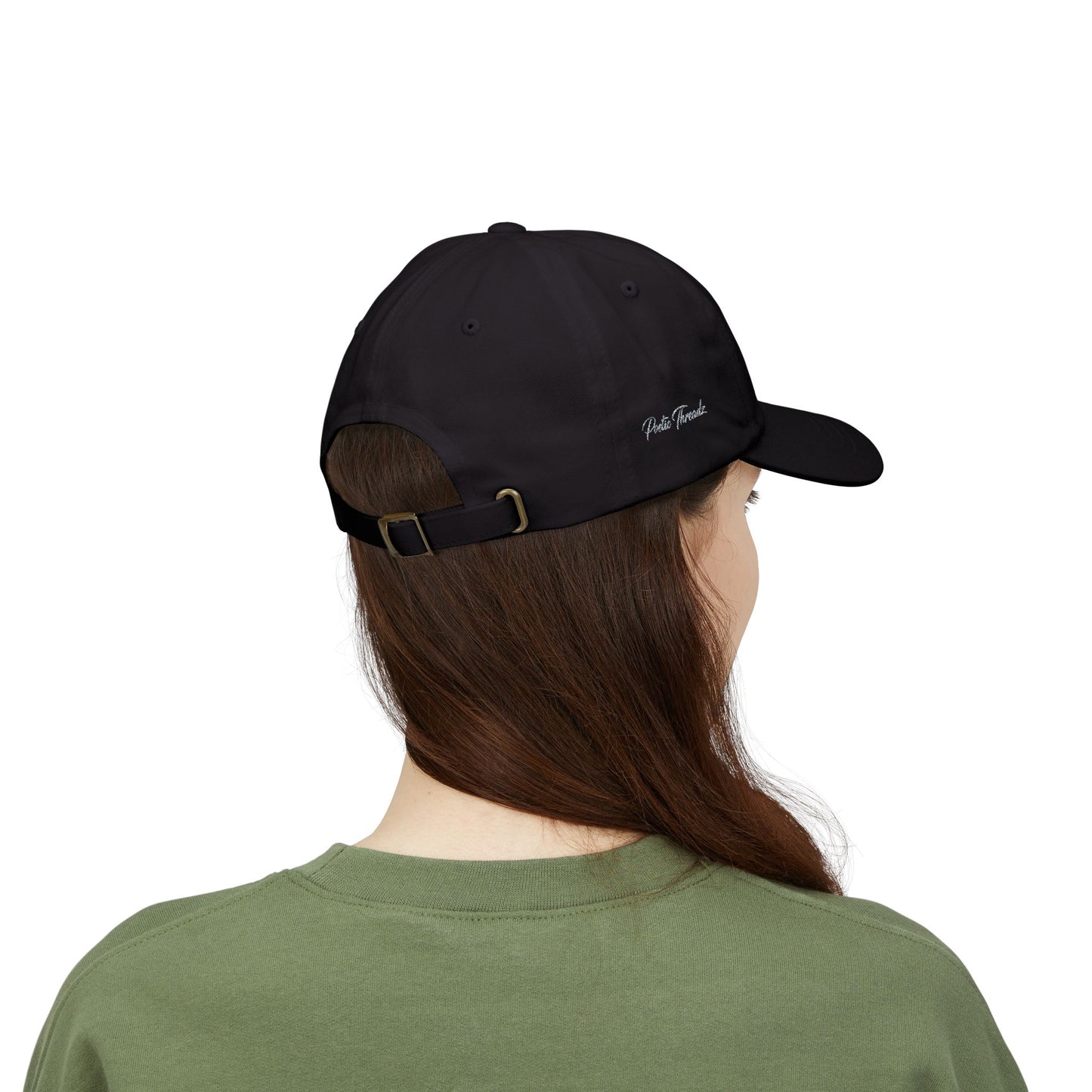 Embroidered 'I Am The Asset' Classic Dad Cap — Poetic Threadz Statement Hat