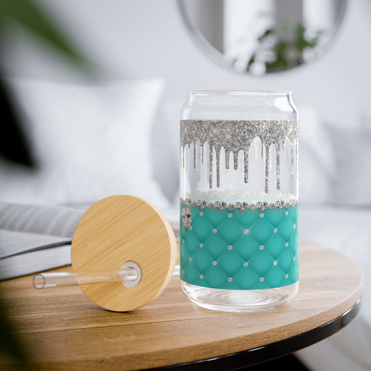 16oz Sipper Glass — Clear 16oz Sipper Drinking Glass