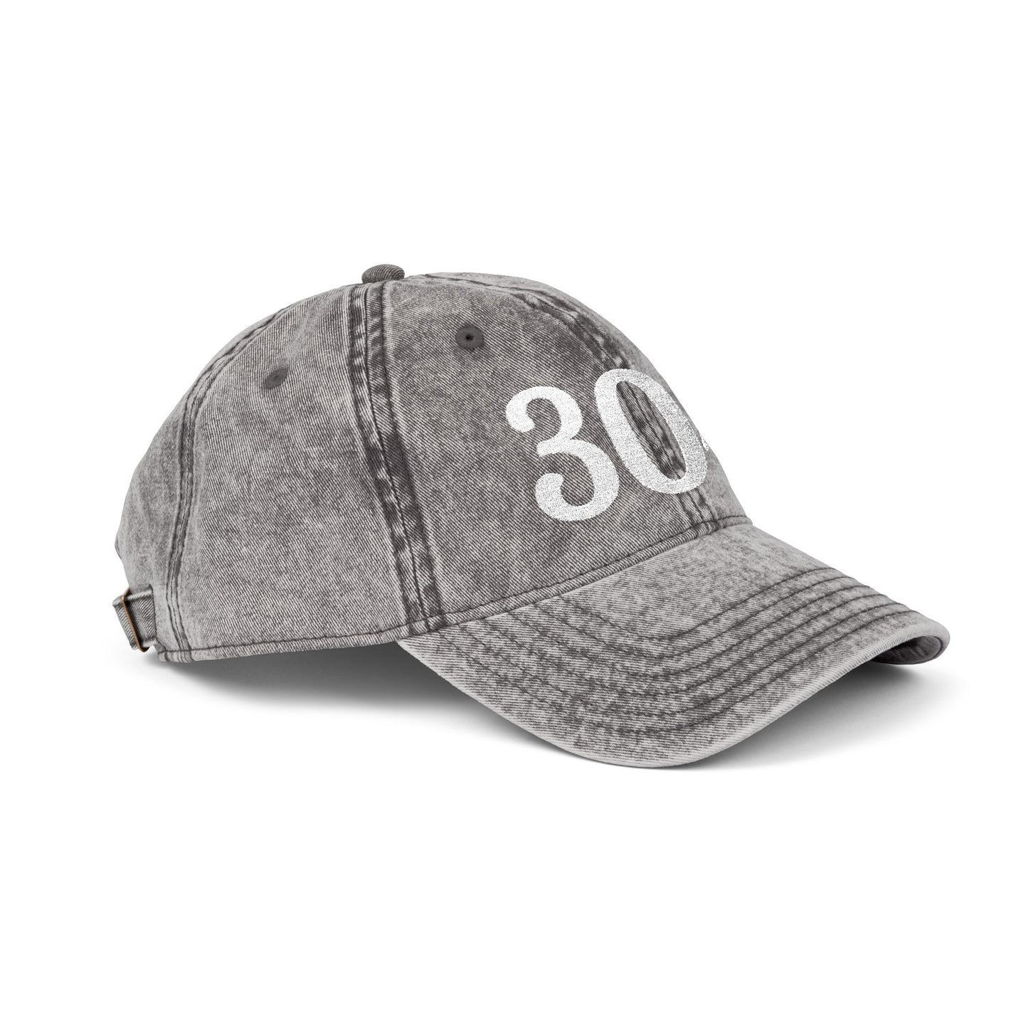 Vintage Embroidered Cap — Distressed (304) Hat