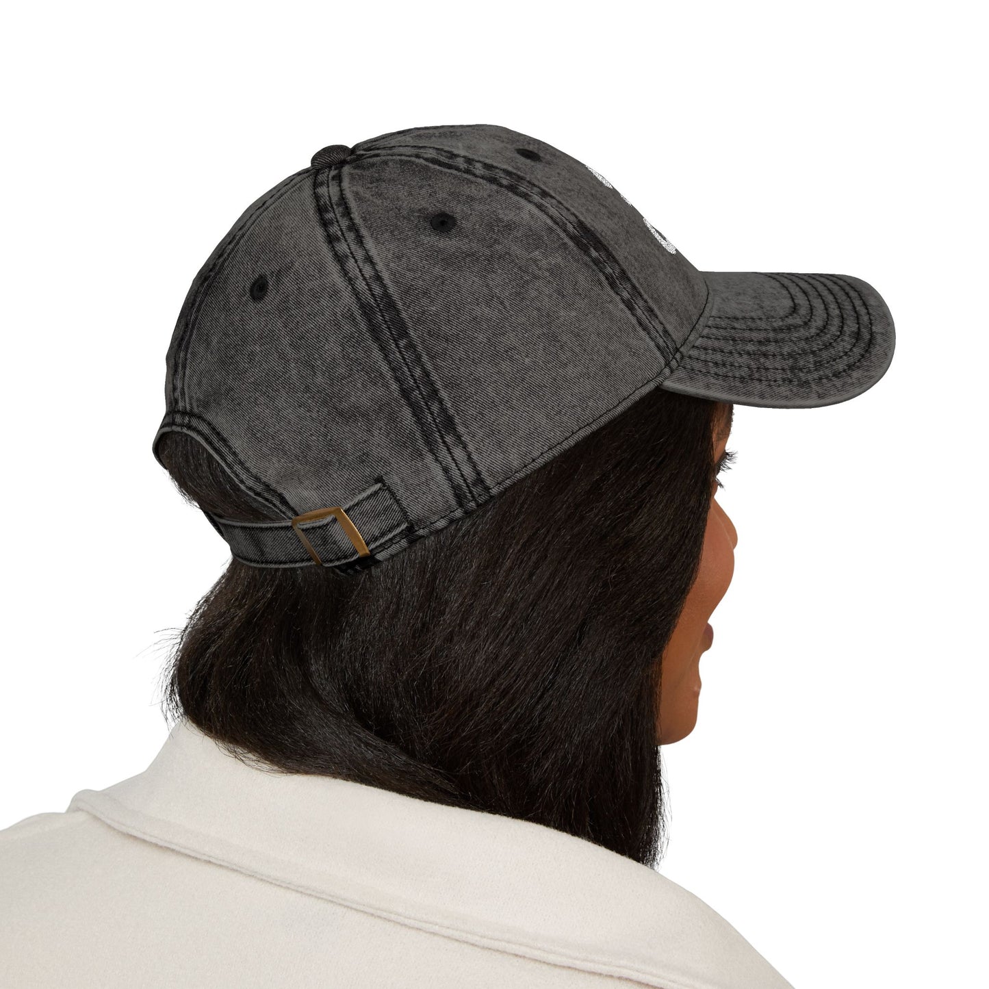 Vintage Embroidered Cap — Distressed (304) Hat