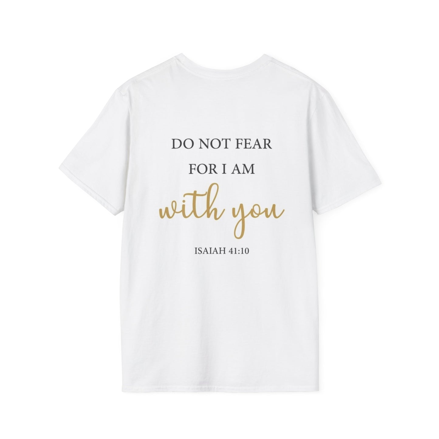 Don't Panic...God is in Control Tee, Positive Message Apparel, Faith-Based Gift, Motivational Shirt