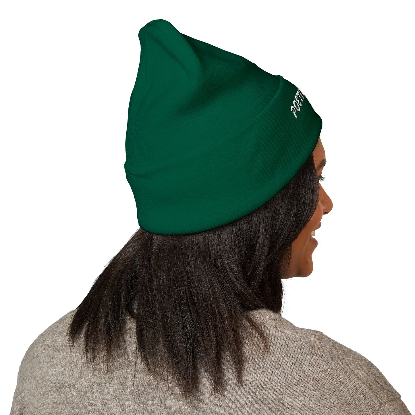 Beanie Hat - POETIC THREADZ Embroidered Classic Cuffed Beanie