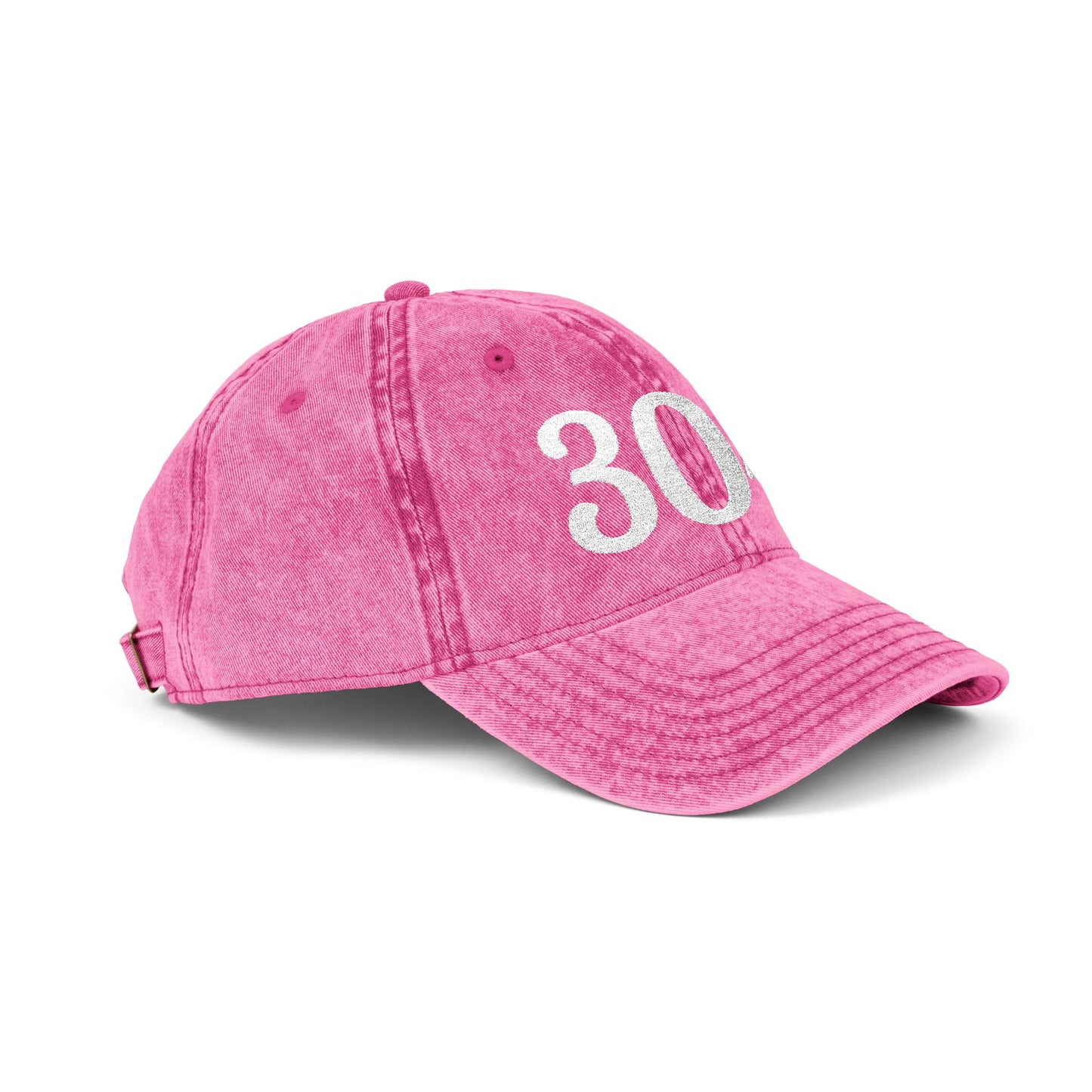 Vintage Embroidered Cap — Distressed (304) Hat
