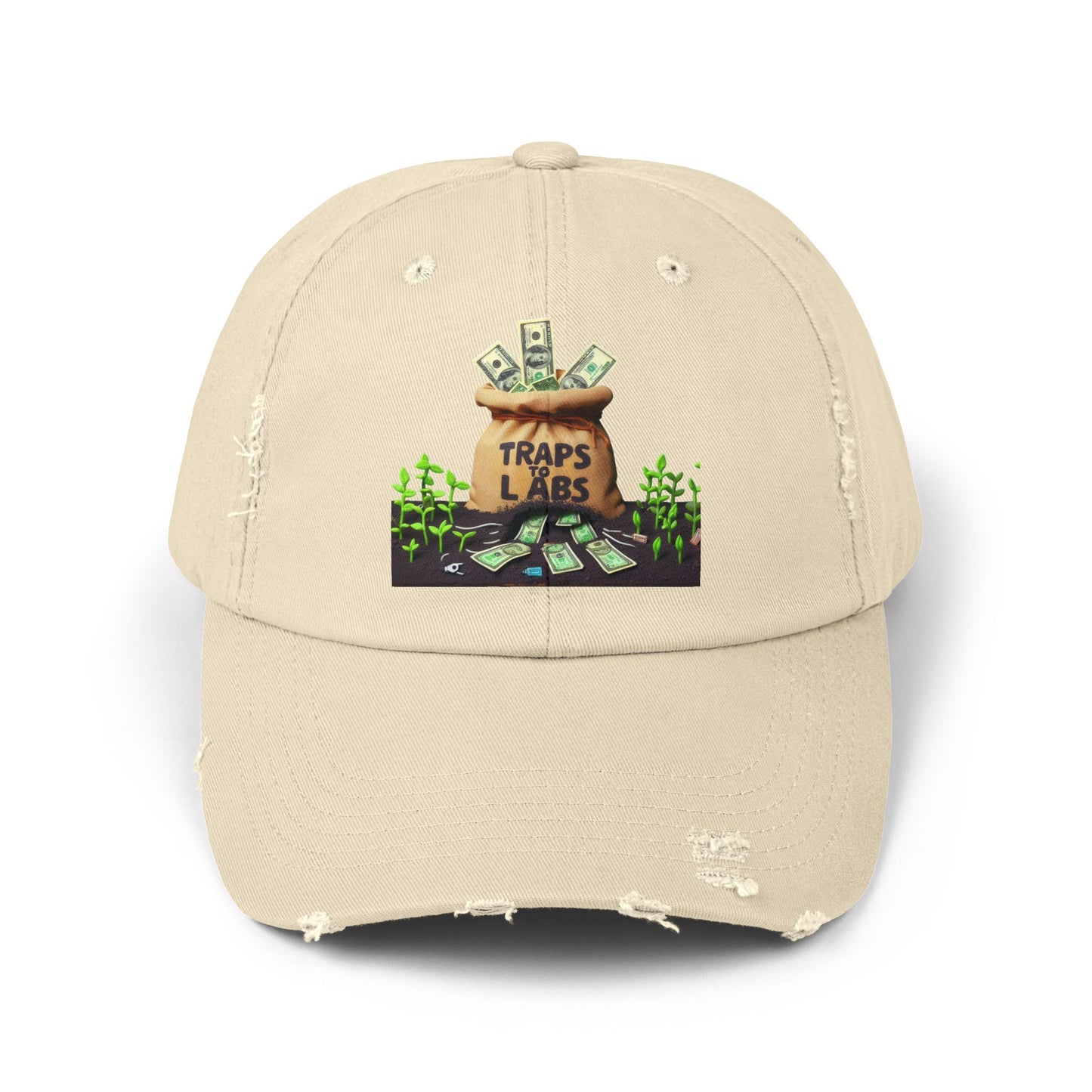 Distressed Cap - Traps To Labs Design