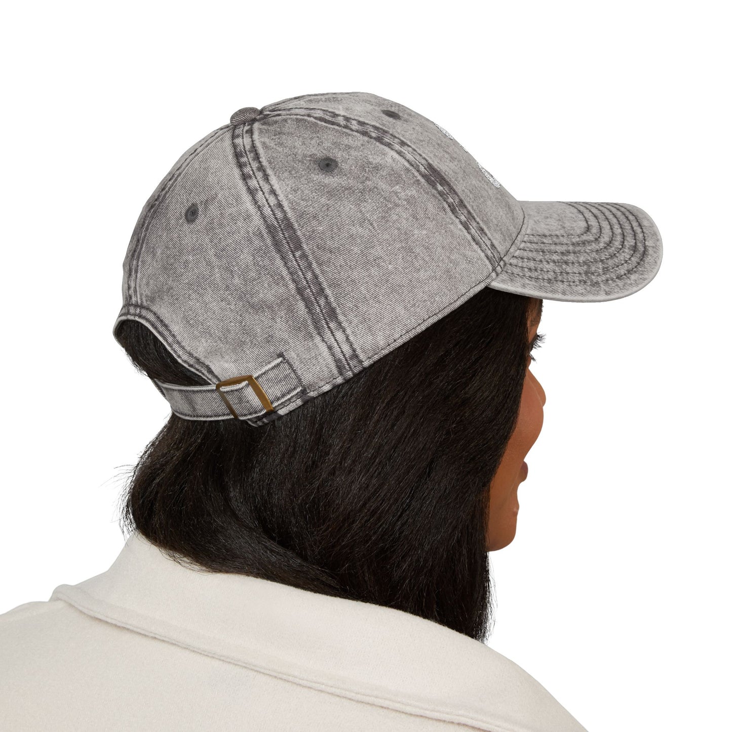 Vintage Embroidered Cap — Distressed (304) Hat