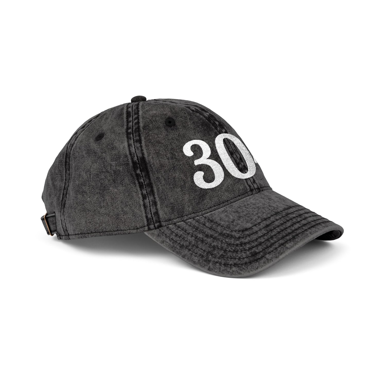 Vintage Embroidered Cap — Distressed (304) Hat