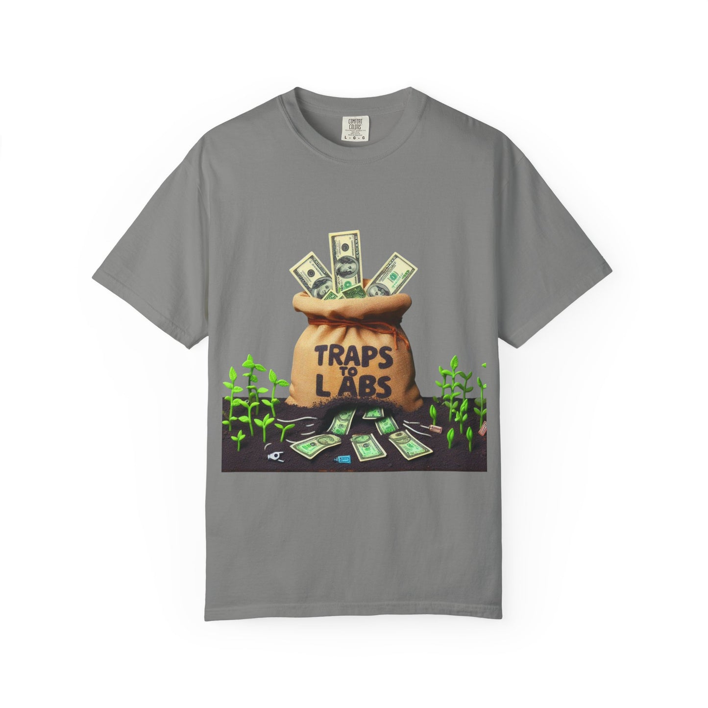 Traps to Labs T-Shirt — 'Traps to Labs' Graphic Tee