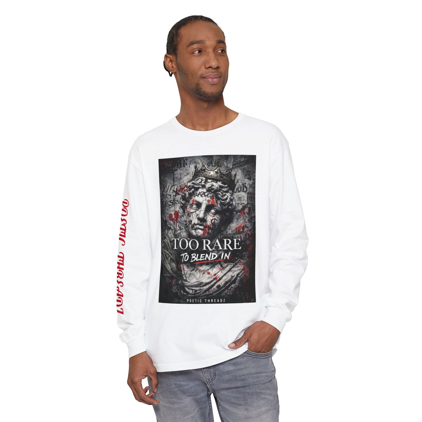 Too Rare To Blend In Long Sleeve Tee