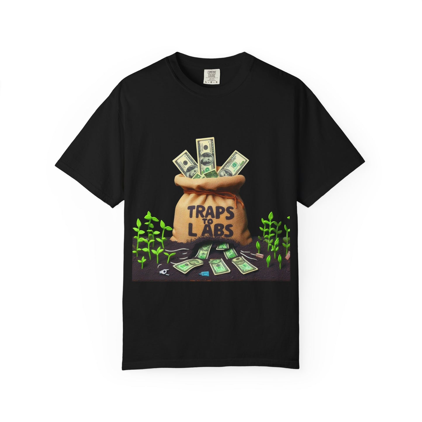 Traps to Labs T-Shirt — 'Traps to Labs' Graphic Tee
