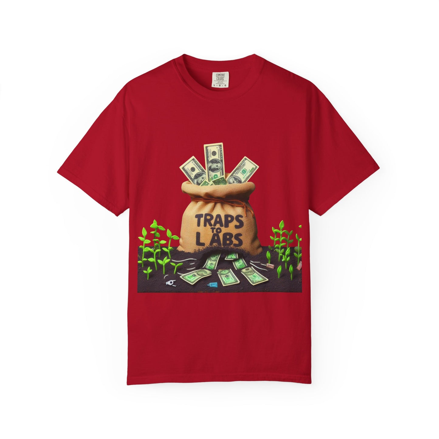 Traps to Labs T-Shirt — 'Traps to Labs' Graphic Tee