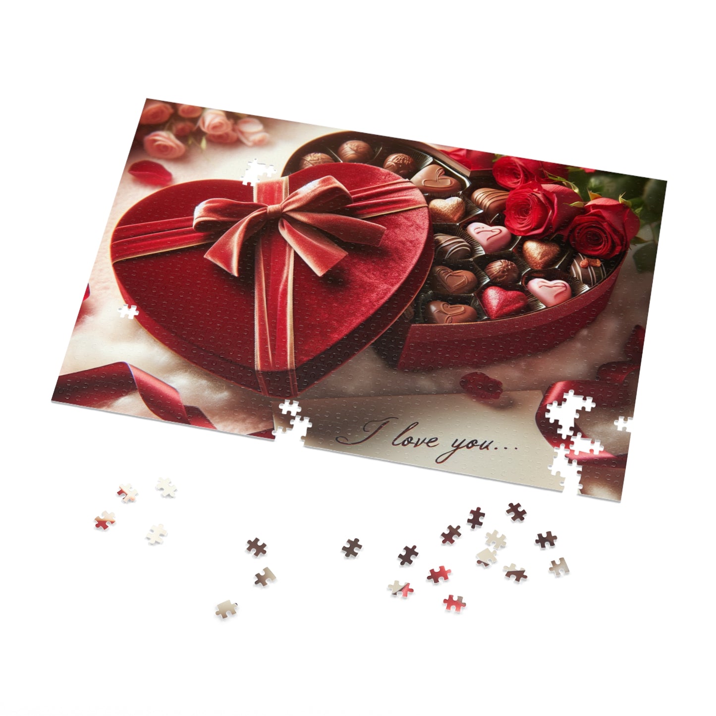 Jigsaw Puzzle with Tin