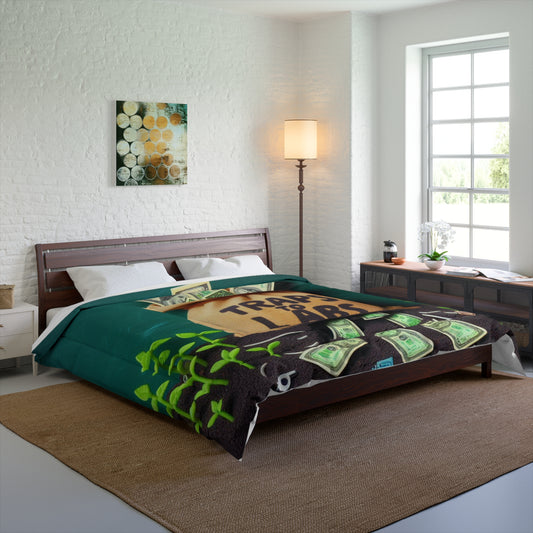 Personalized Comforter for Cozy Bedrooms, Custom Blanket, Unique Bedding for Home Decor, Gift for Weddings or Housewarmings