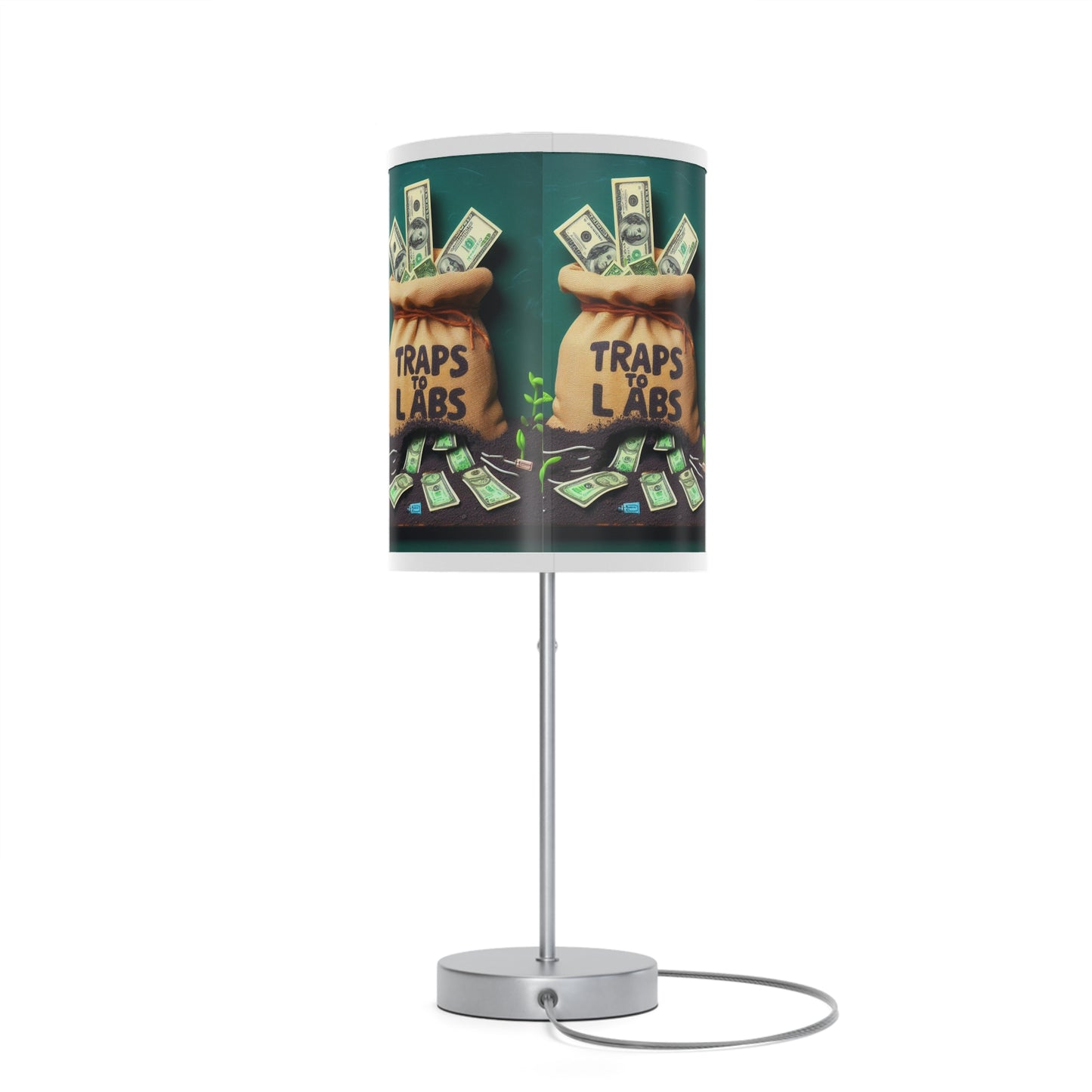 Traps To Labs-  Table Lamp, Home Decor, Personalized Lighting, Gift for Him, Unique Lamp, Bedroom Decoration, Nightstand Light