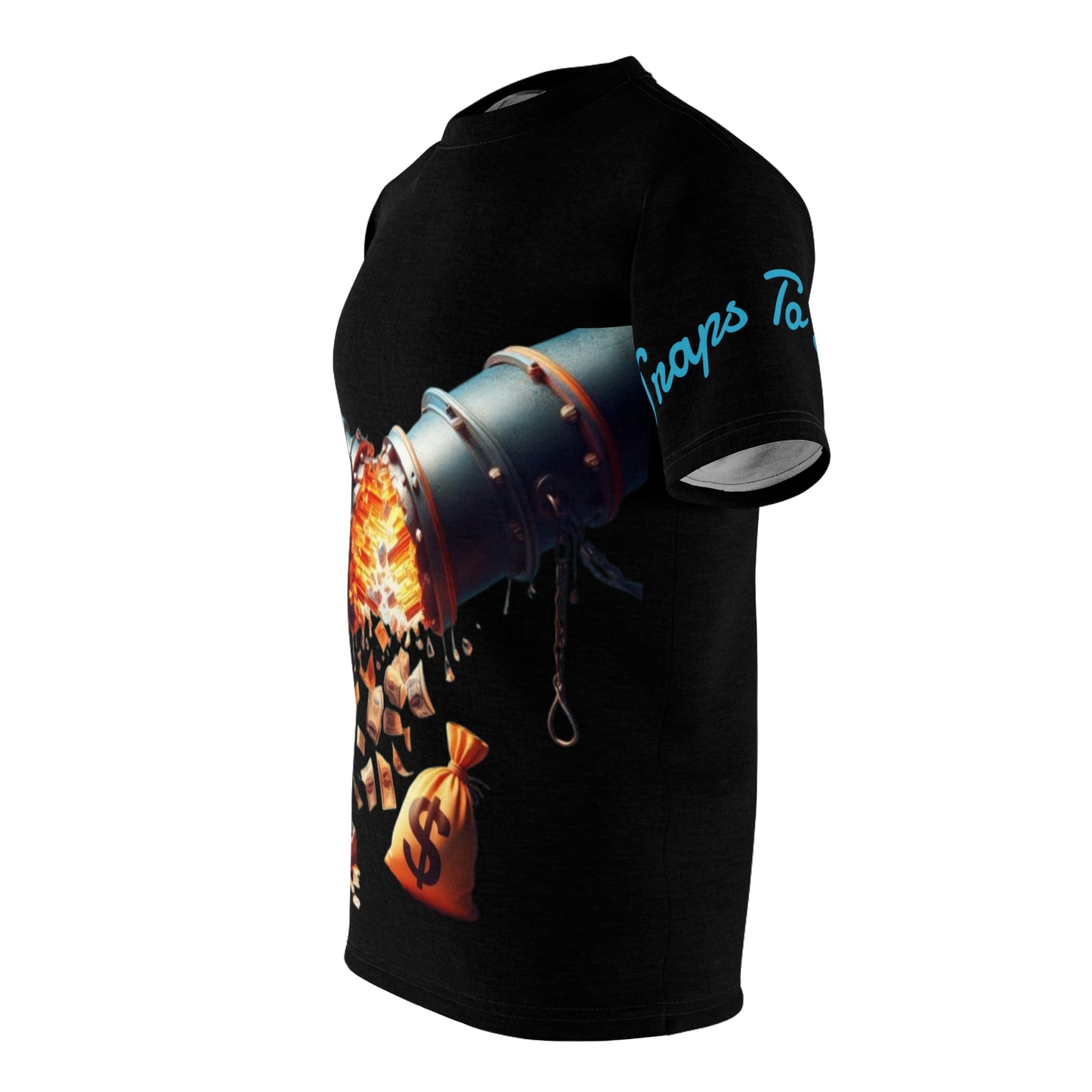 Traps To Labs 
Pressure Burst Pipes
Cut & Sew tee