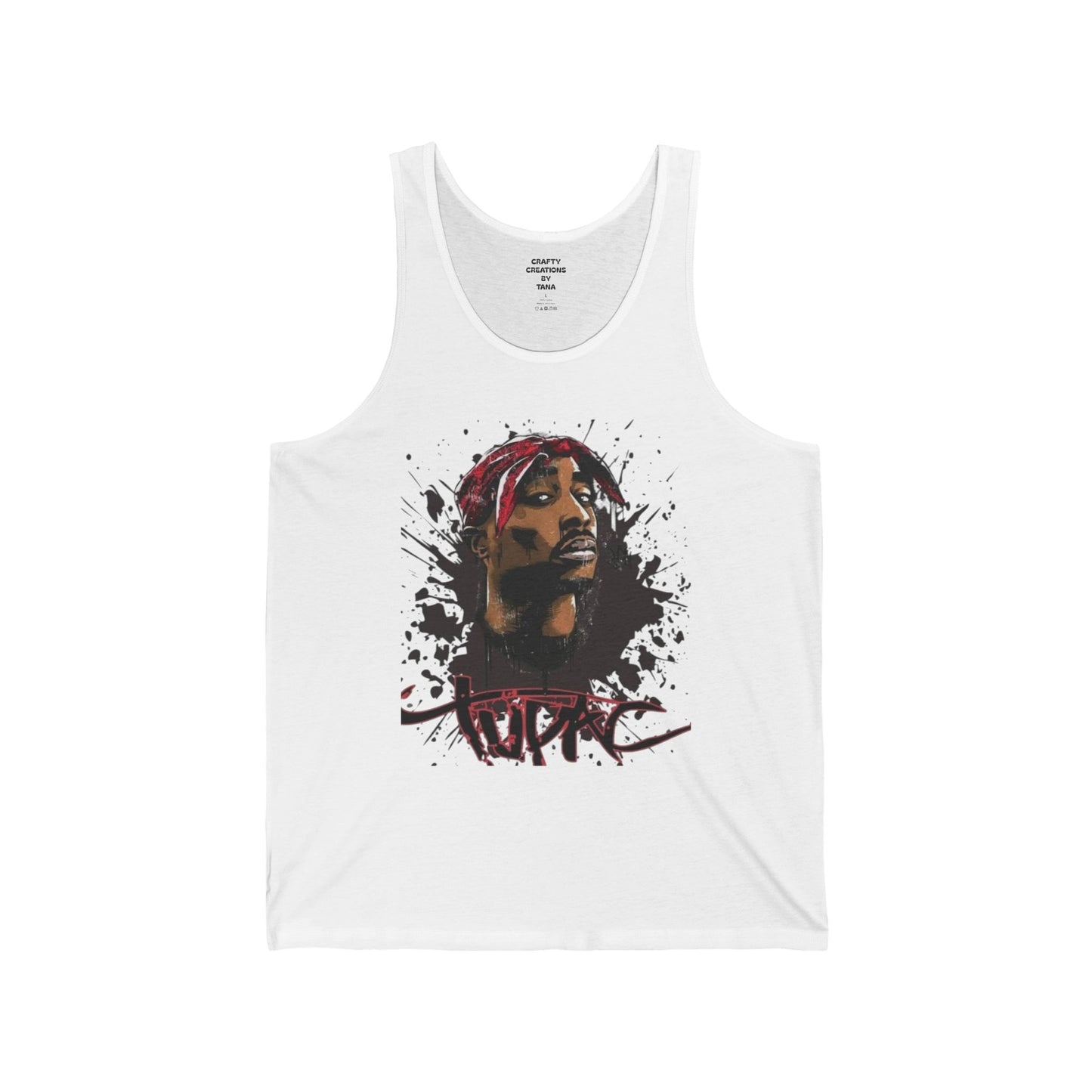 2pac- Unisex Jersey Tank