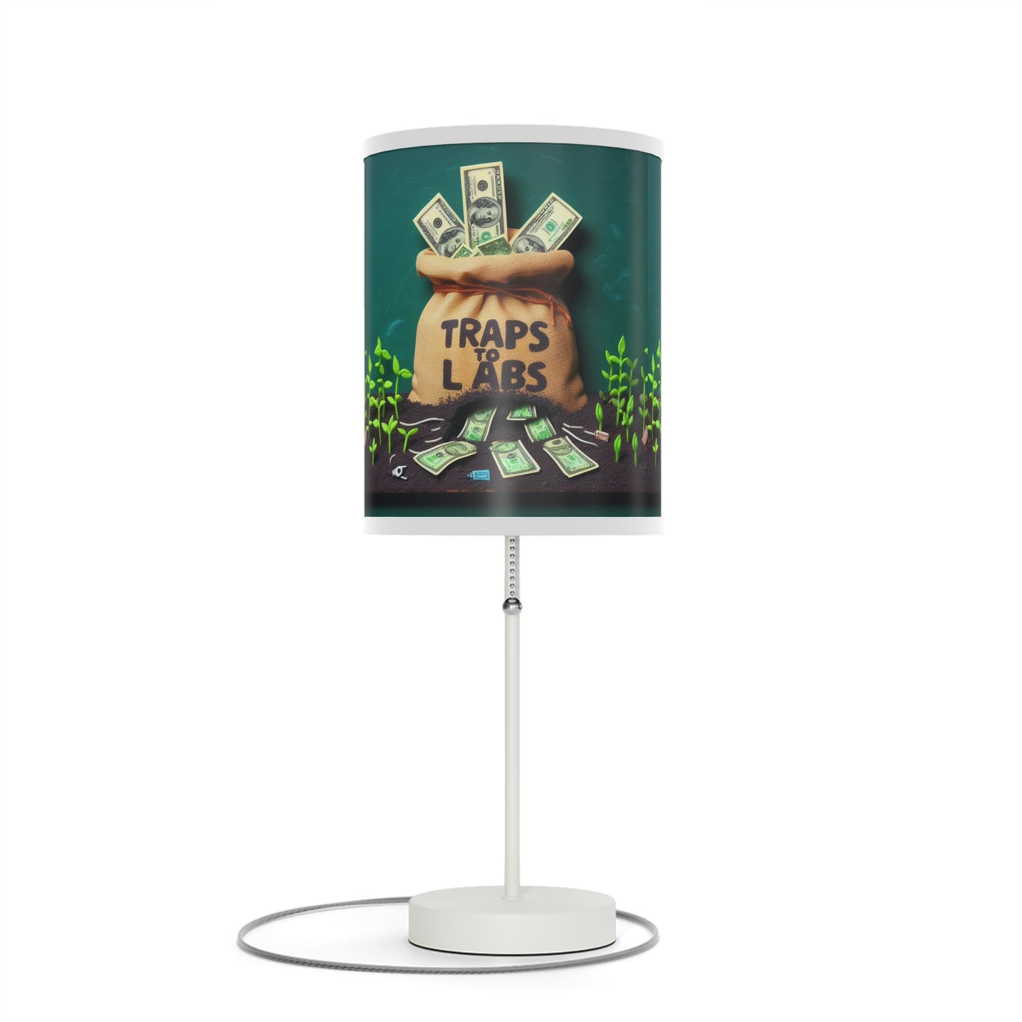 Traps To Labs-  Table Lamp, Home Decor, Personalized Lighting, Gift for Him, Unique Lamp, Bedroom Decoration, Nightstand Light