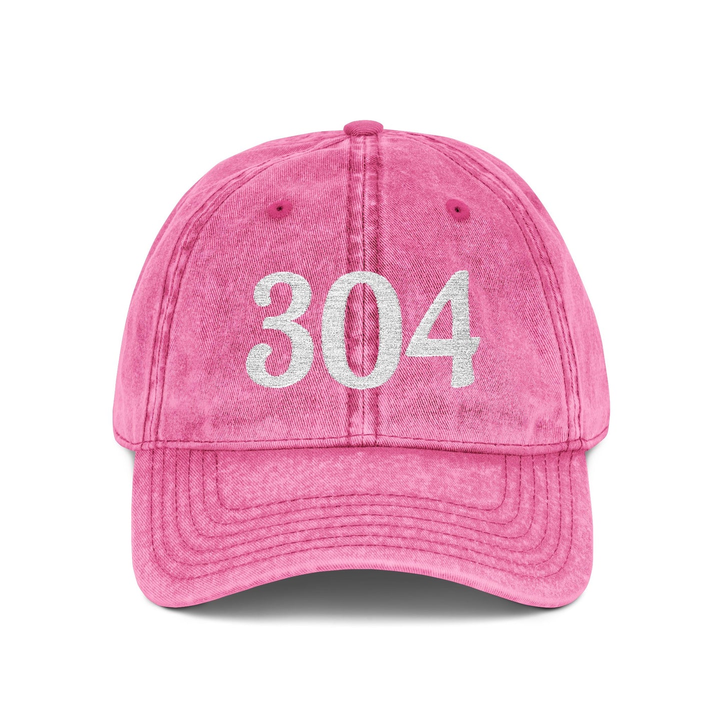 Vintage Embroidered Cap — Distressed (304) Hat