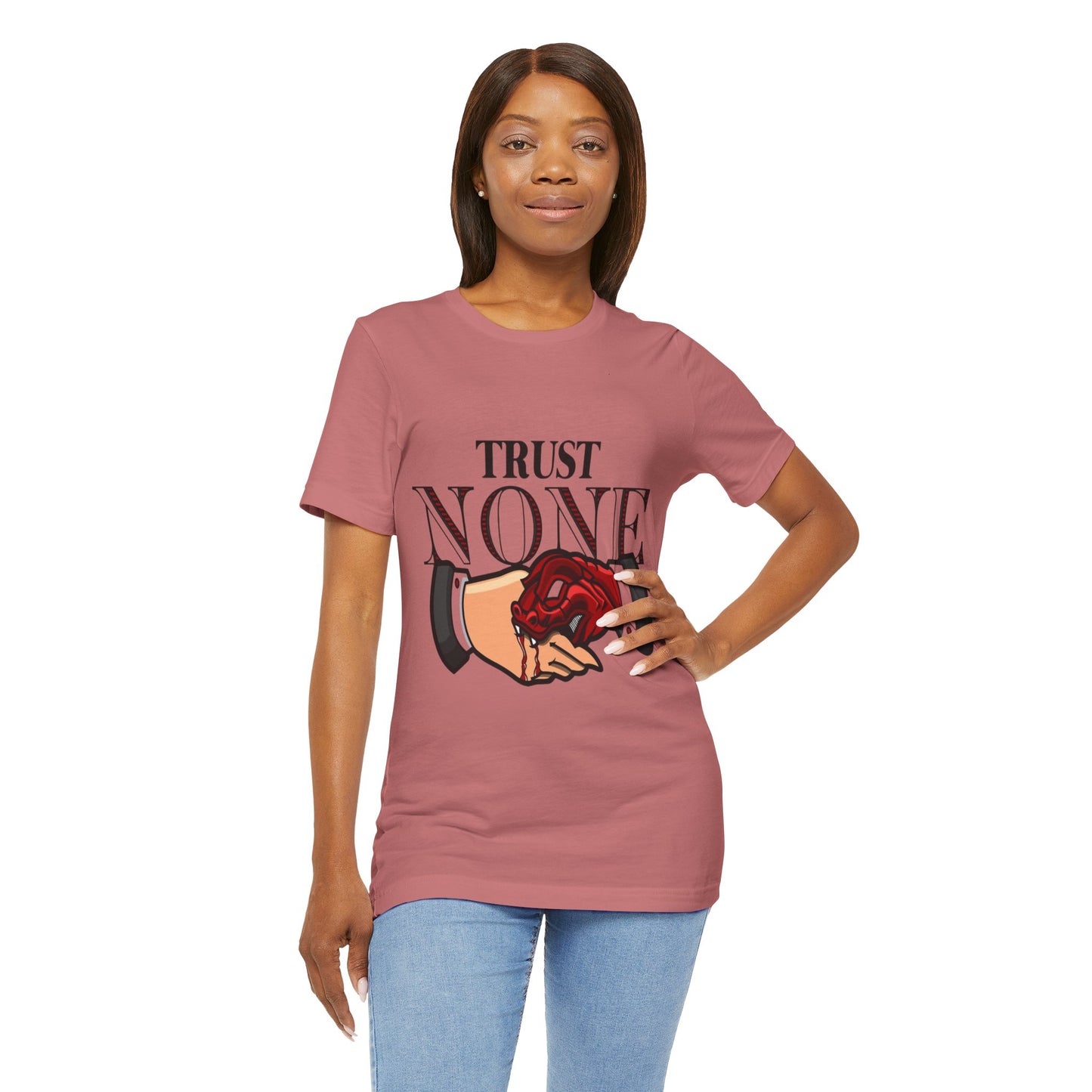 Trust None Graphic Tee- Unisex