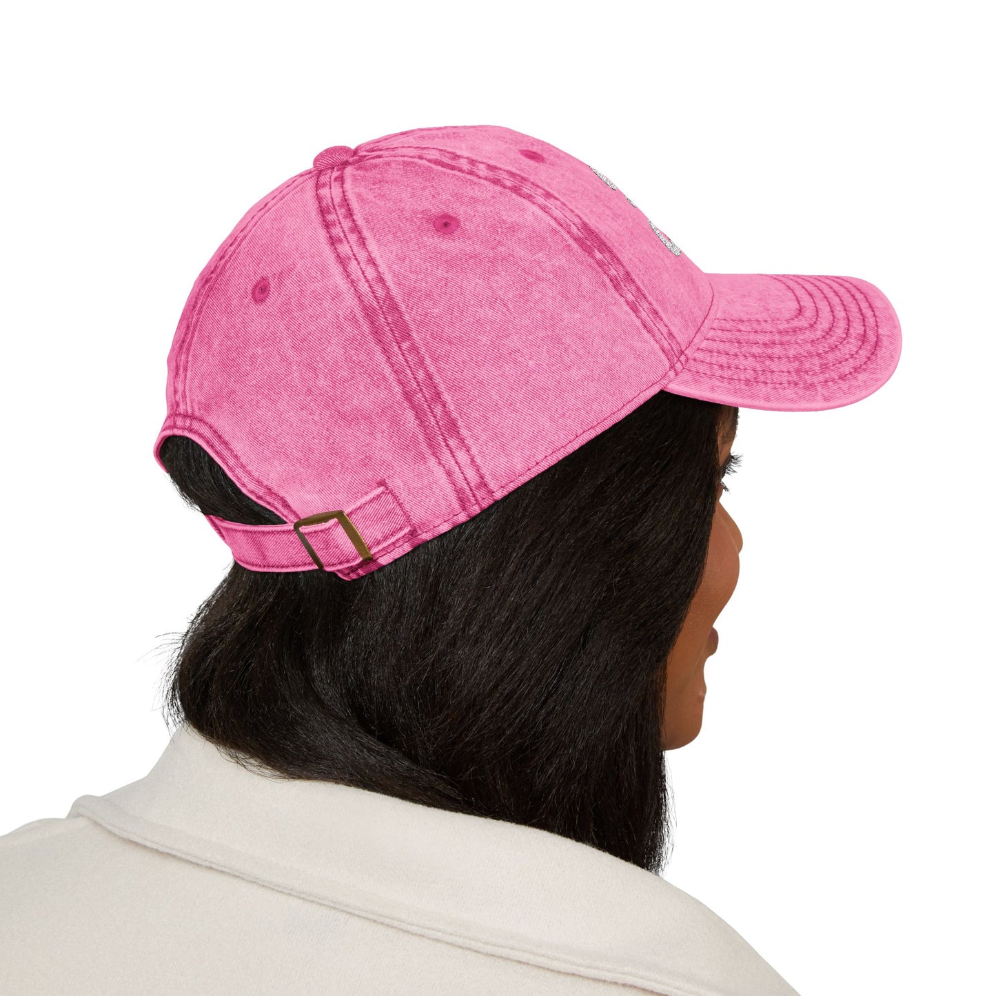 Vintage Embroidered Cap — Distressed (304) Hat