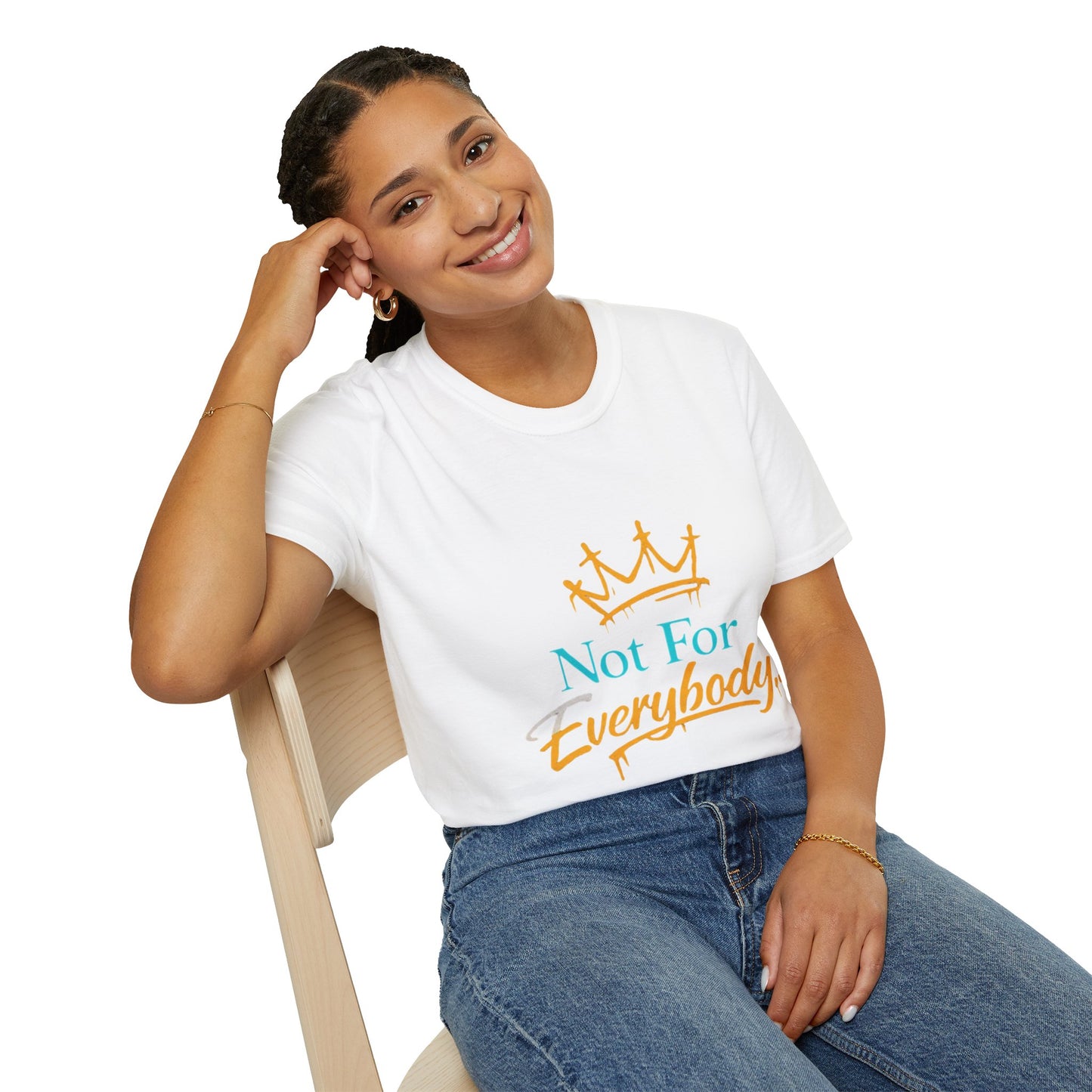 T‑Shirt — "Not For Everybody" Crown Graphic Tee