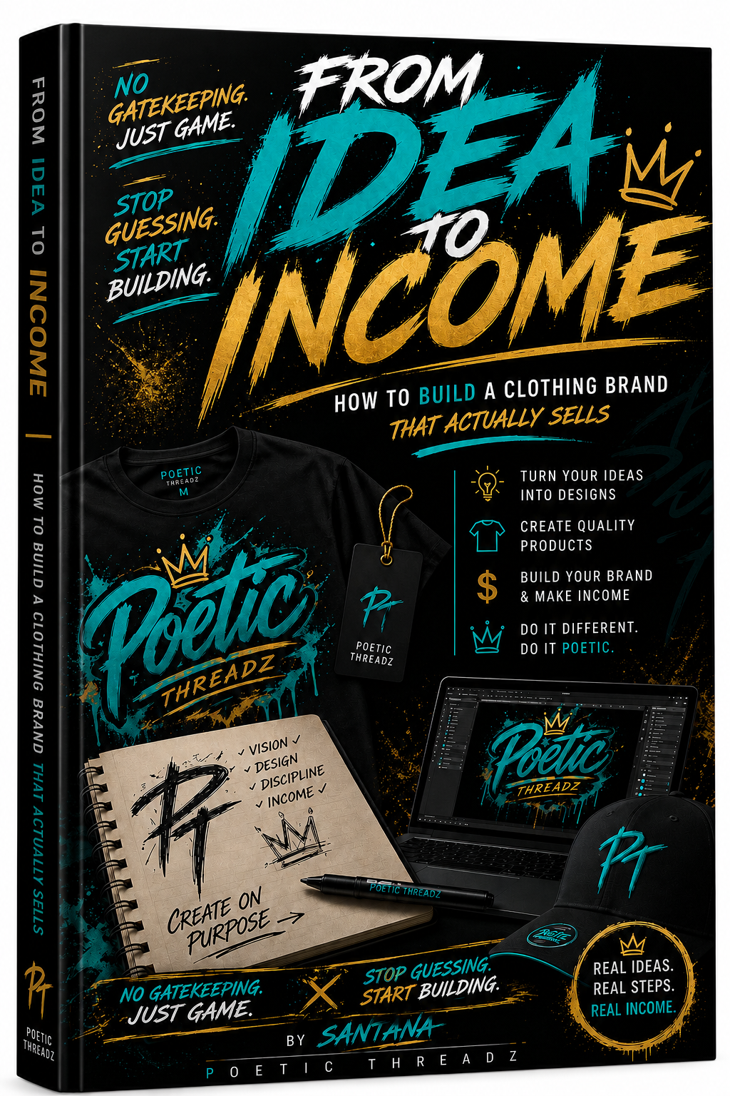 From Idea To Income
The Beginner’s Guide to Starting a Clothing Brand That Actually Sells